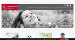 Desktop Screenshot of celiacscatalunya.org